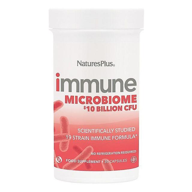 Nature's Plus Immune Microbiome 10bn Caps 30 (41007) on Productcaster.