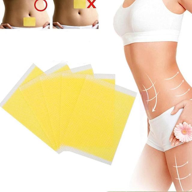 Onxe Natural Herbal Abdomen Waist Japanese Mint Patches, Belly Tighten Stickers, Slimming Patch Fat Burning Detox Patch Lose Weight Patch 90Pcs on Productcaster.