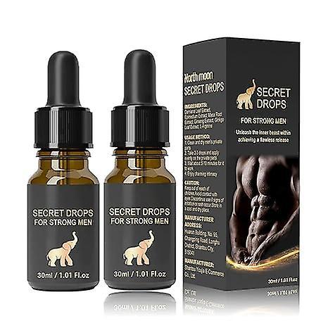 Clearv 2pcs Secret Drop, Secret Drops For Men, Secret Drops For Strong Men, Secret Happy Drops For Strong Men on Productcaster.