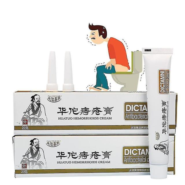 2 stuks Chinese Herbal Aambeien Crème 4PCS on Productcaster.