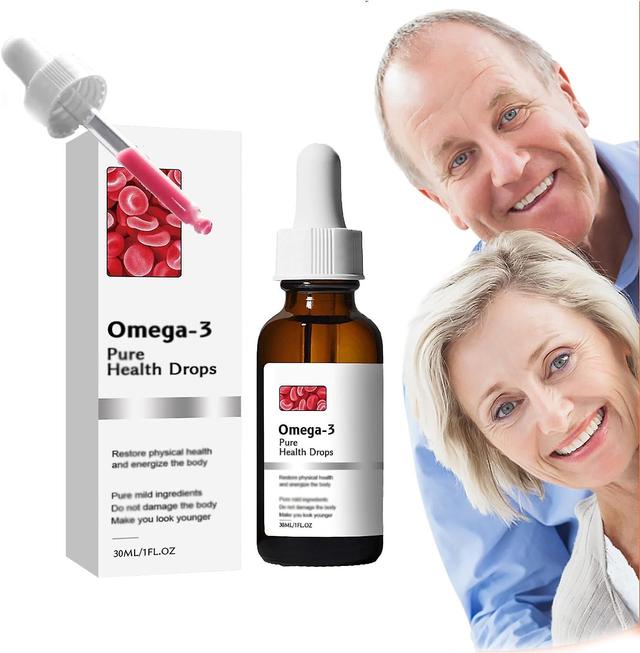 Denstyle Omega-3 Natural VasClear Drops,Omega 3, Omega 3 Drops, 30ml 1 Pcs on Productcaster.