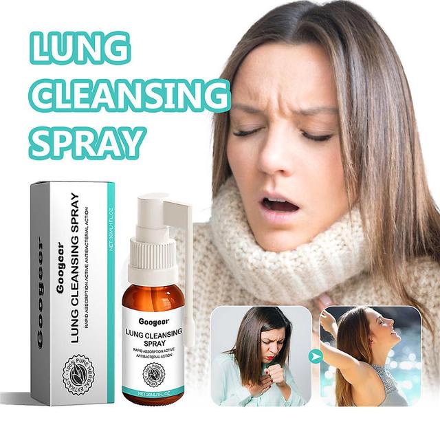 Bestener 1/2Pcs Googeer Herbal Lung Cleansing Spray, Natural Herbal Lung Cleanse Mist, Powerful Lung Support, Clear Lung of Waste Mucus Promot Heal... on Productcaster.