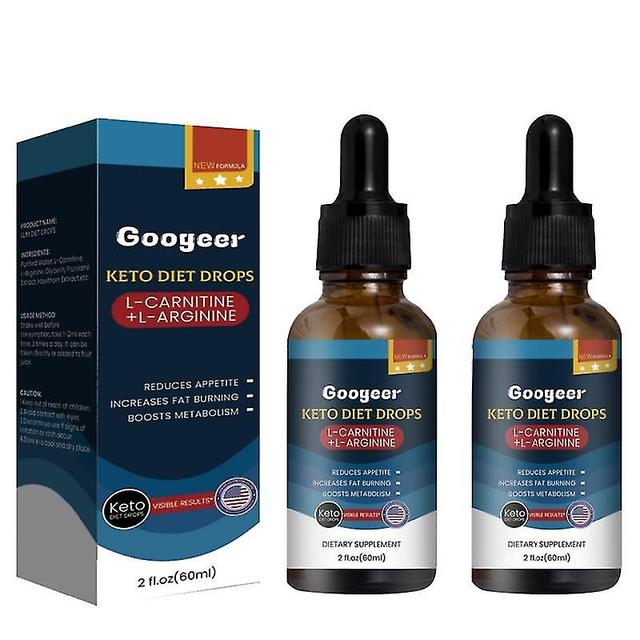 60ml Keto Drops Slimming Oil Burn Fat Keto Supplements Fat Slimming Machine Beauty & Health Products -aqwg 2pcs on Productcaster.