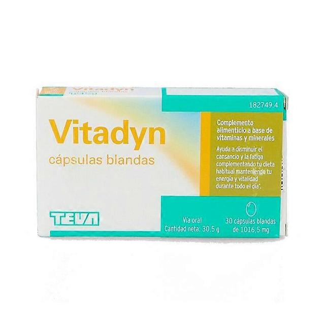 TEVA PHARMA Teva vitadyn 30 softgels on Productcaster.