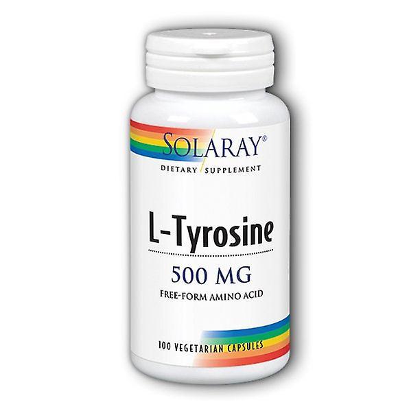 Solaray l-tyrosin kapslar, 500 mg, 100 ct on Productcaster.