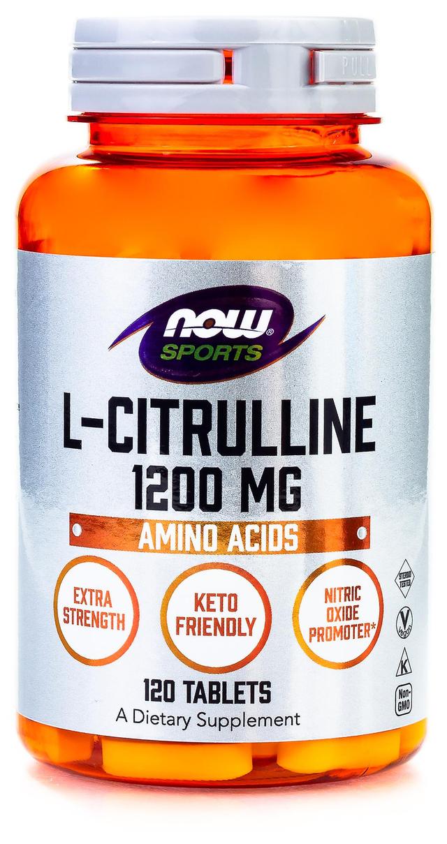 Now Foods L-Citrulline 1200 mg Extra Strength 120 Tablets on Productcaster.