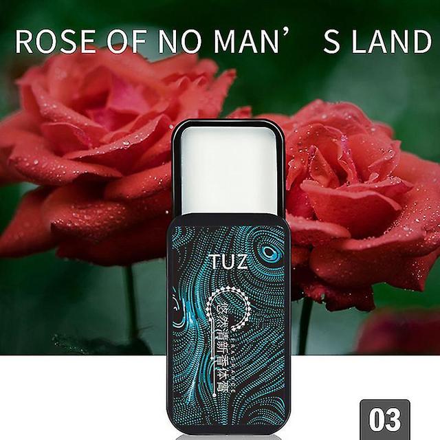 Men's Portable Solid Perfume Lady Balm Natural Fragrance Deodorant Solid Stick N3 Rose Sland on Productcaster.