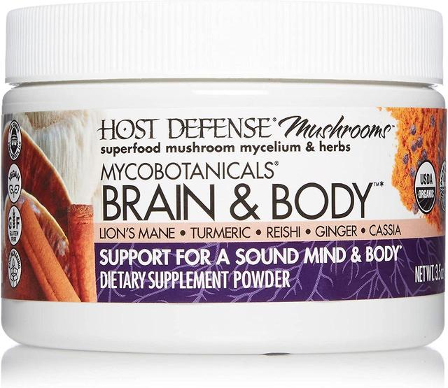 Host Defense Mycobotanicals Brain & Body Powder 100 gramów on Productcaster.