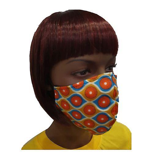 Giftscircle Fancy Cloth Face Mask for Adult - Orange Color, 1 Each (Pack of 1) on Productcaster.