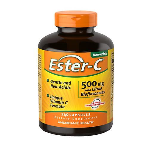 American Health Ester-c With Citrus Bioflavonoids,500 mg,240 Vegicaps (Pack of 3) on Productcaster.