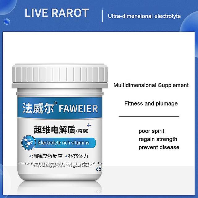 Rion Duif papegaai elektrolyse multivitamine anti-stress elektrolyt sporenelement aminozuur on Productcaster.