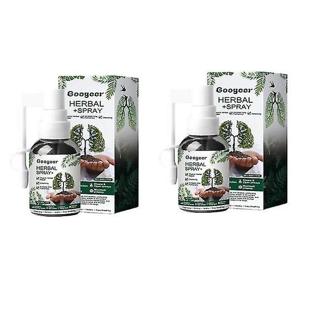 2x Respinature Herbal Lung Cleanse Mist-potente supporto polmonare, 30ml Herbal Spray on Productcaster.