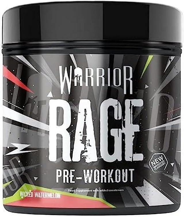 Warrior Rage Protein Shake Muskelopbygning Pre Workout Pulver Vandmelon 392g on Productcaster.