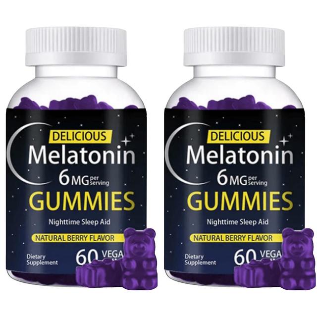 Biovitaminas | Melatonina 6 mg - Immune Plus Sleep Melatonina Gummies 60ct 2PCS on Productcaster.