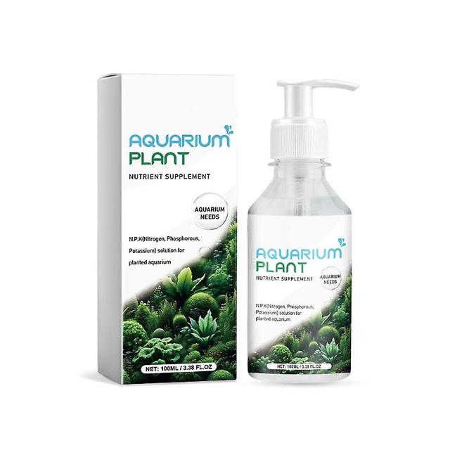 unbrand 100ml Aquarium Plant Nutritional Supplements Plant Food Aquarium Fertilizers 1 bottle on Productcaster.