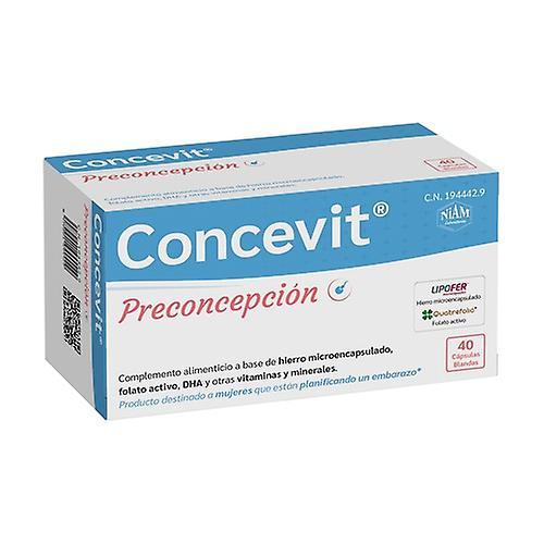 Laboratorios Niam Concevit 40 capsules on Productcaster.