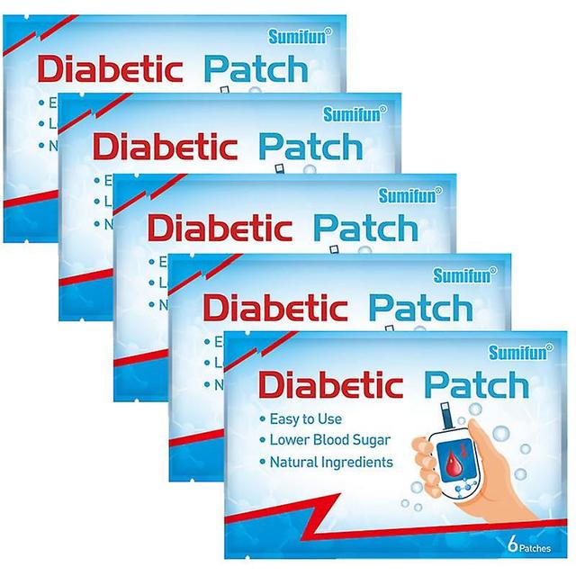 5bags Diabetes Patch Stabilizes Blood Sugar Level Sticker Chinese Natural Herbal Lower Blood Glucose Diabetics Herbal Plaster on Productcaster.