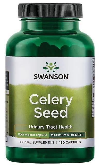 Swanson Celery Seed 500 mg 180 Capsules 157 gr on Productcaster.