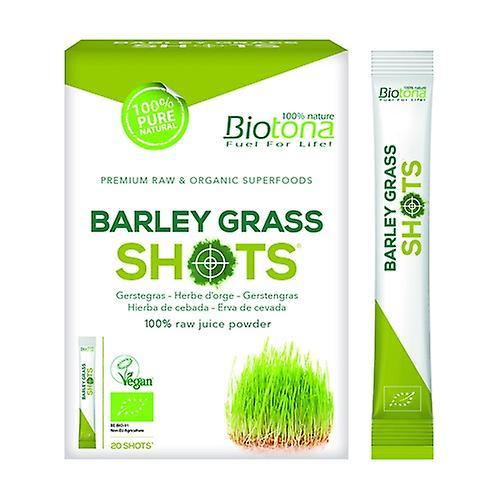 Biotona Barley grass raw barley grass juice 20 vials of 2.2g on Productcaster.