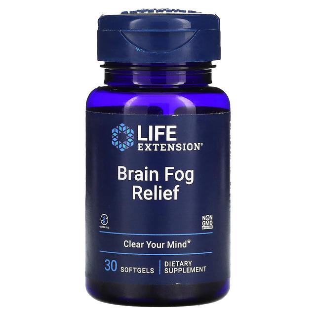 Life Extension Przedłużenie życia, Brain Fog Relief, 30 kapsułek żelowych on Productcaster.