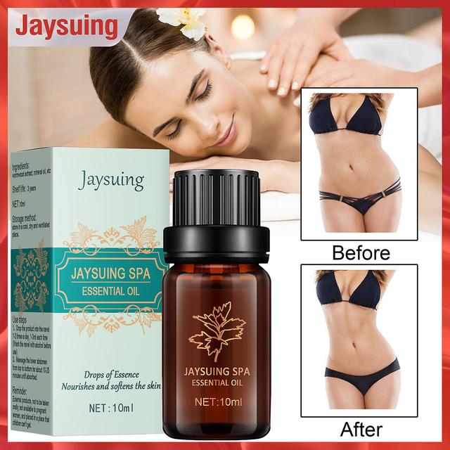 Jaysuing Pure Natural Plant Essential Oils Slimming Perfume Diffuser Massage Oil For Beauty Health Softening Skin 10ml on Productcaster.