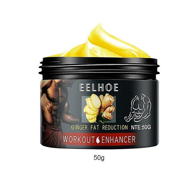 Eelhoe Ginger Fat Burning Abdominal Cream Men And Women's Fitness Shaping Cream To Strengthen Abdominal Muscle Slimming on Productcaster.