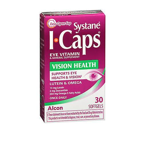 Alcon Icaps Lutein Omega-3 Softgels, Count of 1 (Pack of 2) on Productcaster.