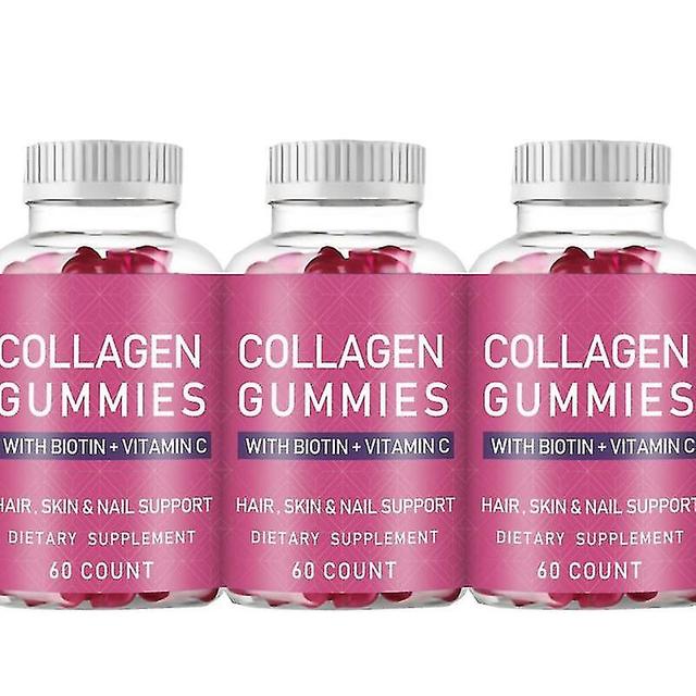 3x Kolagen wybielający Glutation Gummies Anti-aging Rozjaśniająca pigmentacja Uroda Pielęgnacja skóry Improvi on Productcaster.