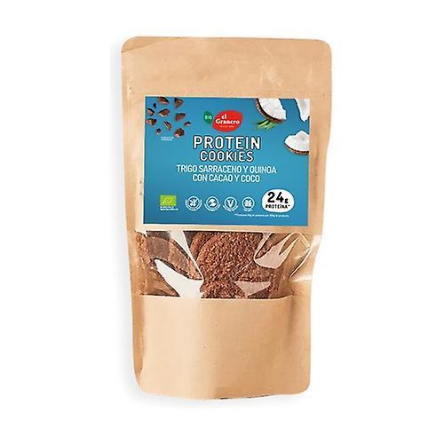 El Granero Integral Organic cocoa and coconut protein cookies 130 g (Cocoa - Coconut) on Productcaster.