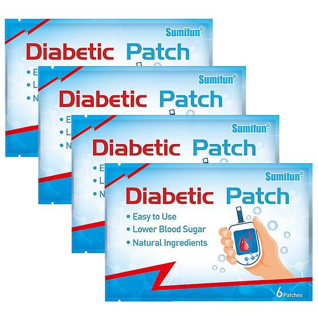 1-5 Bags Diabetic Patch Reduce Blood Sugar Glucose Chinese Herbal Medical Plaster 4bags on Productcaster.