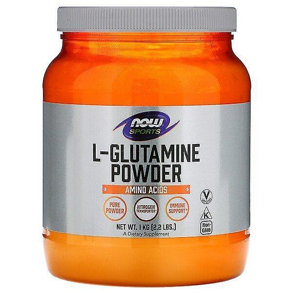 NOW Foods Nu Fødevarer, Sport, L-Glutamin Pulver, 2,2 lbs (1 kg) on Productcaster.