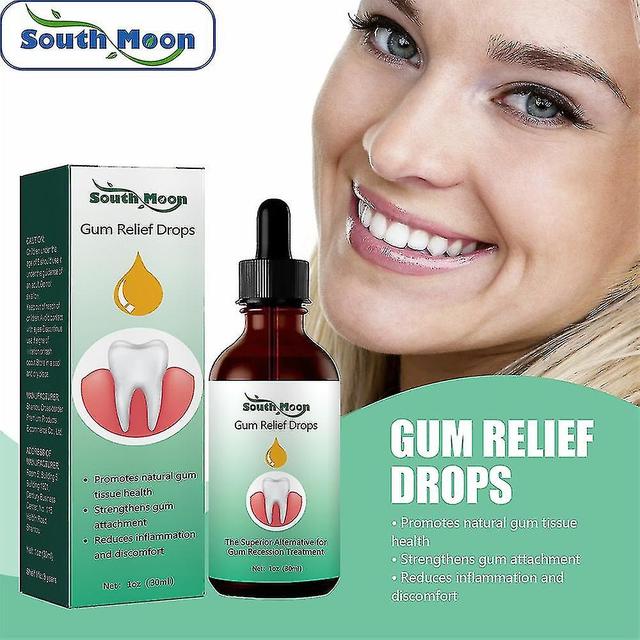 1-3 stuks Gum Regrowth Drops, Natural Gum Restore Vloeibaar Mondwater 3pcs on Productcaster.