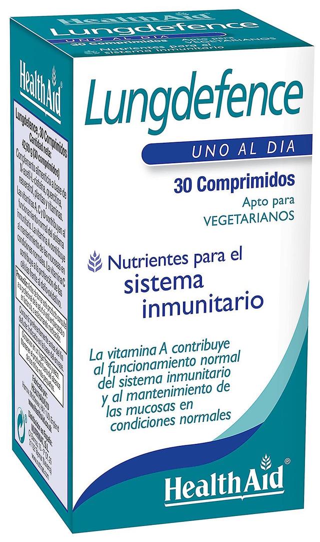 Health Aid Lungdefence 30 Tablets on Productcaster.