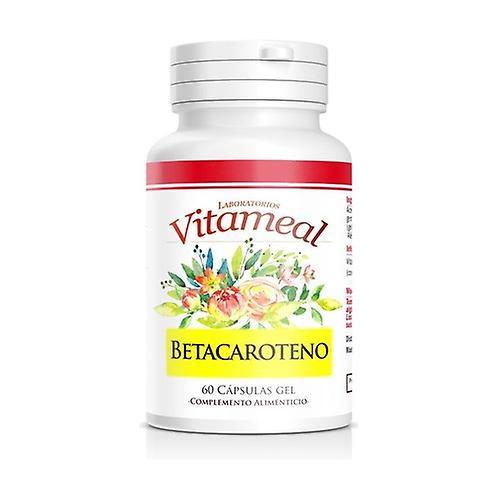 Vitameal Beta carotene 10,000 IU 60 capsules on Productcaster.