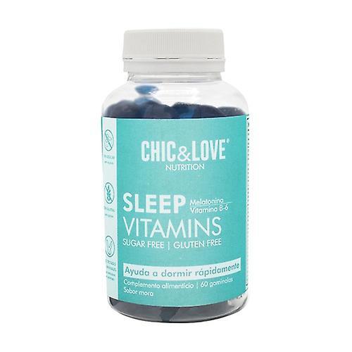 Chic & Love Sleep vitamins 60 Jelly beans of 150mg on Productcaster.