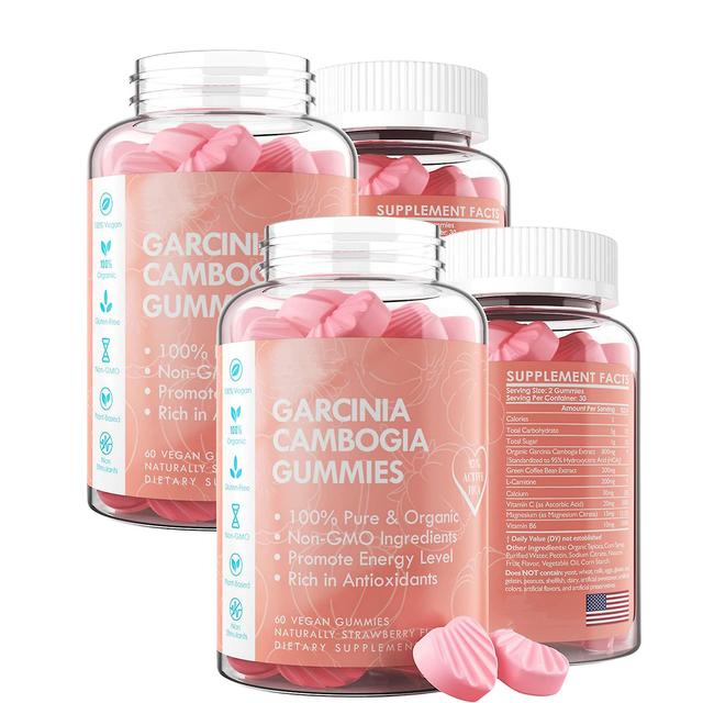 1er-Packung Zuckerfreie Garcinia Cambogia Gummibärchen | HCA mit L-Carnitin, Himbeerketonen, Chrom, stoffwechselfördernder grüner Kaffeebohne, Erdb... on Productcaster.