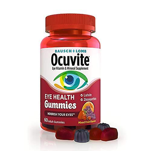 Ocuvite Vitamin & Mineral Supplement Gummies Eye Health 60 Count on Productcaster.