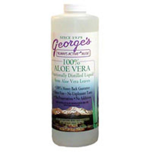 George's Aloe Vera Aloe Liquid, 8 oz (Pacote de 1) on Productcaster.