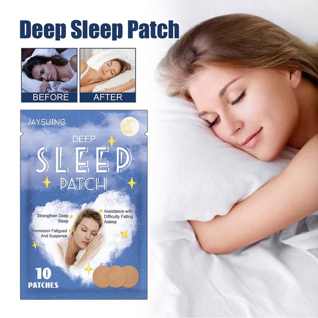 Jaysuing sleep patch relaxes body and mind, relieves body stress, sleeps peacefully, cares sleep aid patch 10pcs on Productcaster.