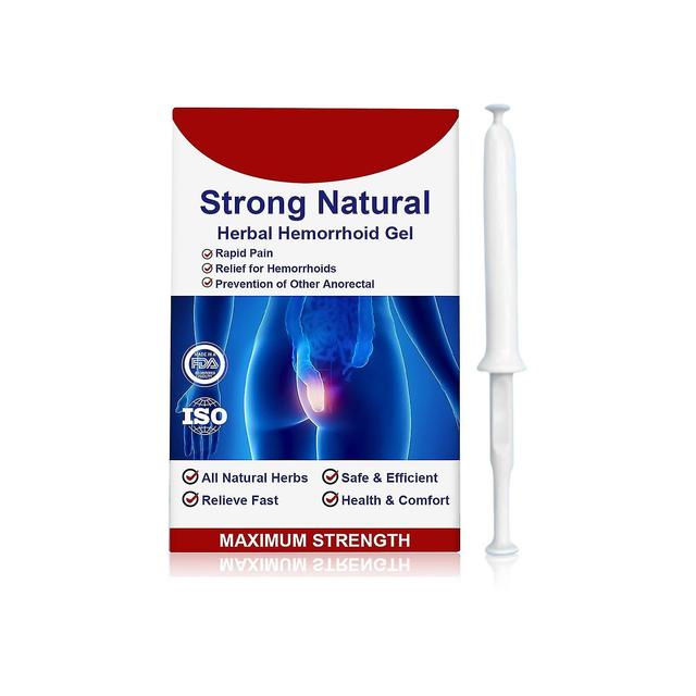 Strong Natural Herbal Hemorrhoid Gel, Hemorrhoid Fissure Treatment Gel, Natural Plant Strength Hemorrhoid Gel, Fast Acting Anal Fissure Gel 6 pcs on Productcaster.