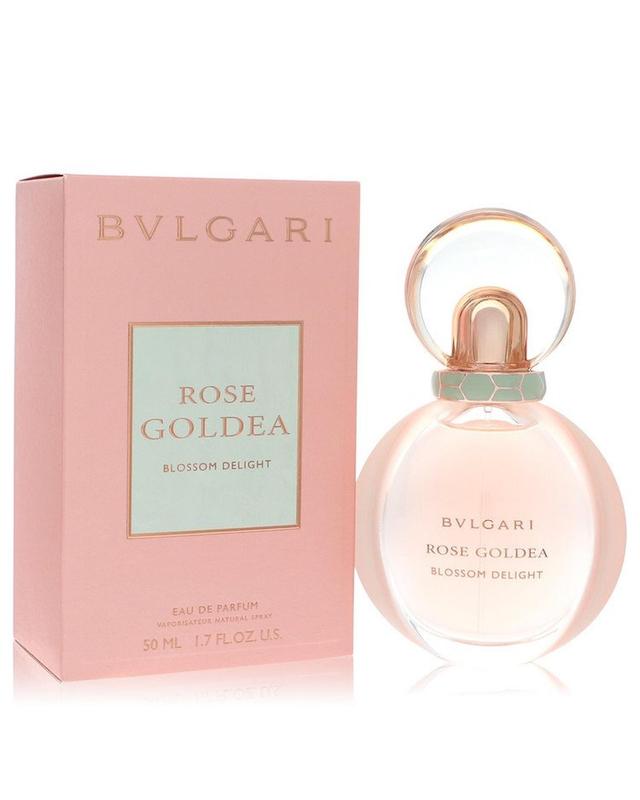 Bvlgari Soft Floral Eau De Parfum Spray met Jasmijn, Roos en Lelietje-van-dalen noten Roze Groen. 50 ml on Productcaster.