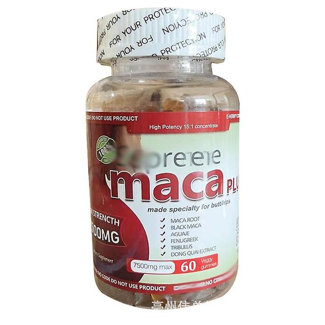 Denstyle Maca Plus Gummies Man Power Ultimate Maca Gummies Maca Root Arginin för förbättrat blodflöde Maca Root Gummies för starka män 3bottle on Productcaster.