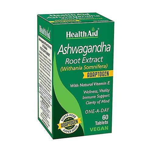 Health Aid Ashwagandha root extract 60 tablets on Productcaster.