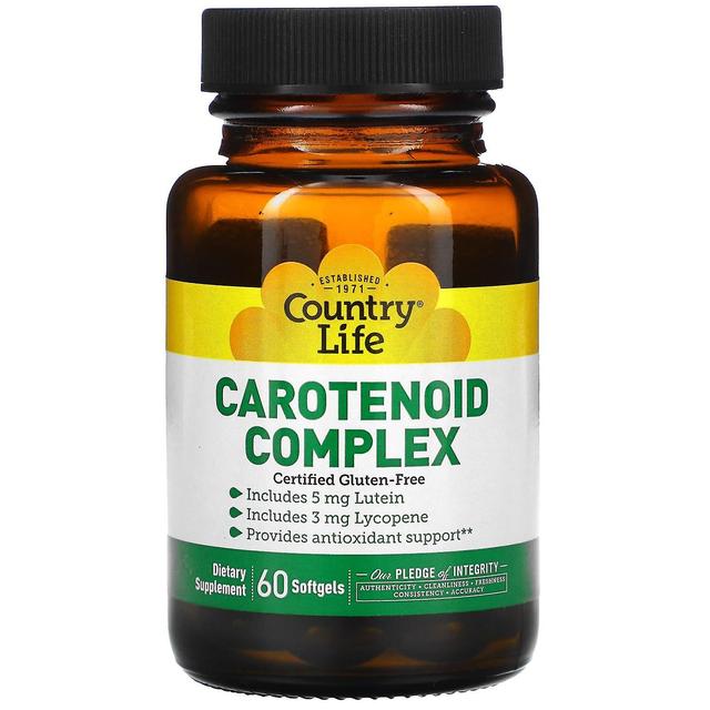 Country Life, Carotenoid Complex, 60 Softgels on Productcaster.