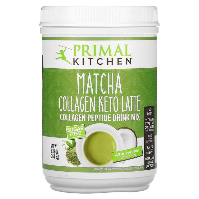 Primal Kitchen, Collagen Keto Latte, Matcha, 9.33 oz (264.6 g) on Productcaster.