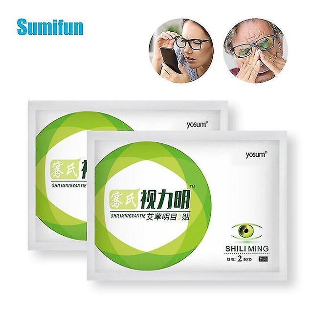 Coscelia 4pcs=2bags Wormwood Eye Patches Natural Herbal Extract Sticker Relieves Eye Fatigue Protect Eyesight Moisturizing Eye Mask D3447 on Productcaster.