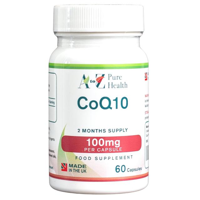 A to Z Pure Health A-Z Puhdas Terveys CoQ10 100mg 60 Kapselia on Productcaster.