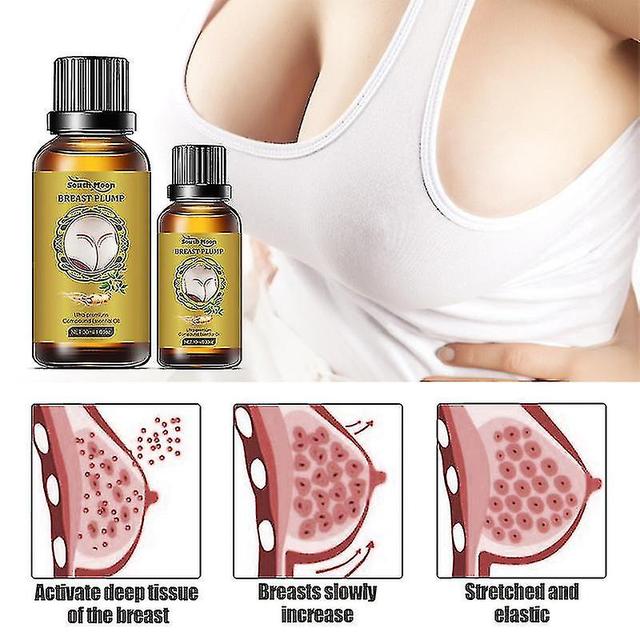 Woosien Huacreate Ginseng Breast Enlargement Oil Lift Frming Chest Enlarge Big Bust Massage Essential Oil Promote Female Hormone Up Size Bust Care ... on Productcaster.