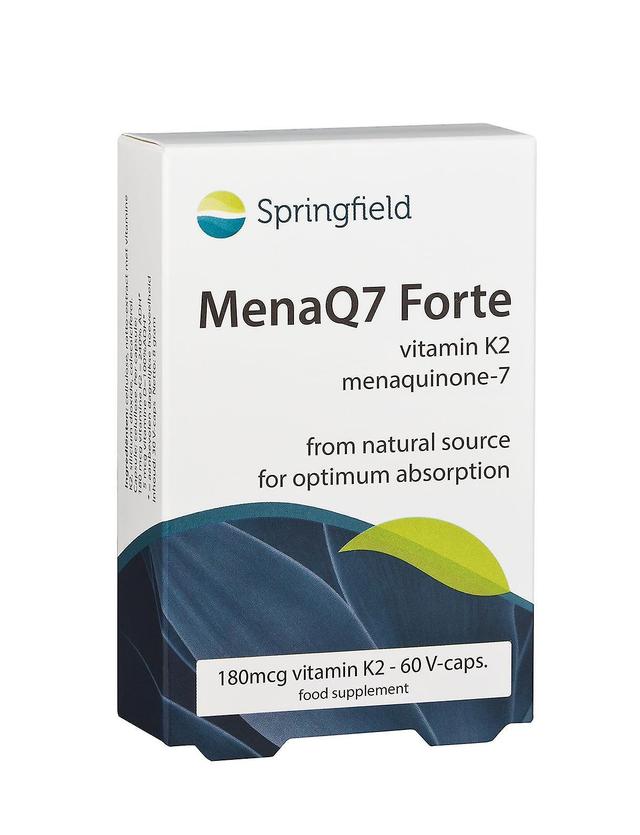 Springfield nutraceuticals menaq7 forte 60-talet on Productcaster.