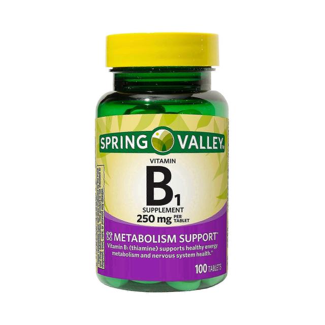 Spring valley vitamin b1 supplement, 100 ea on Productcaster.